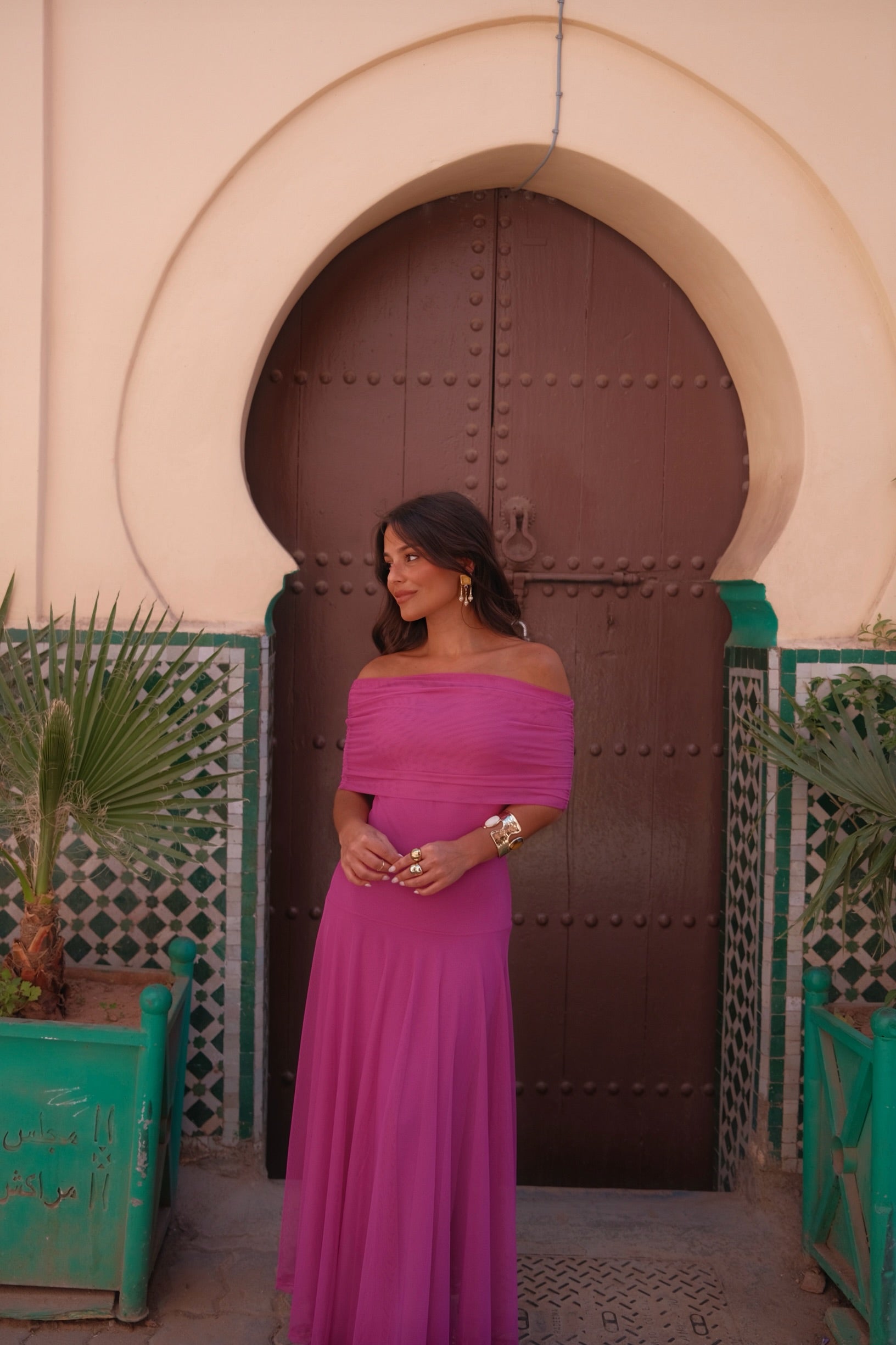 Vestido Toledo - Fucsia
