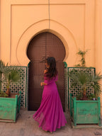 Vestido Toledo - Fucsia