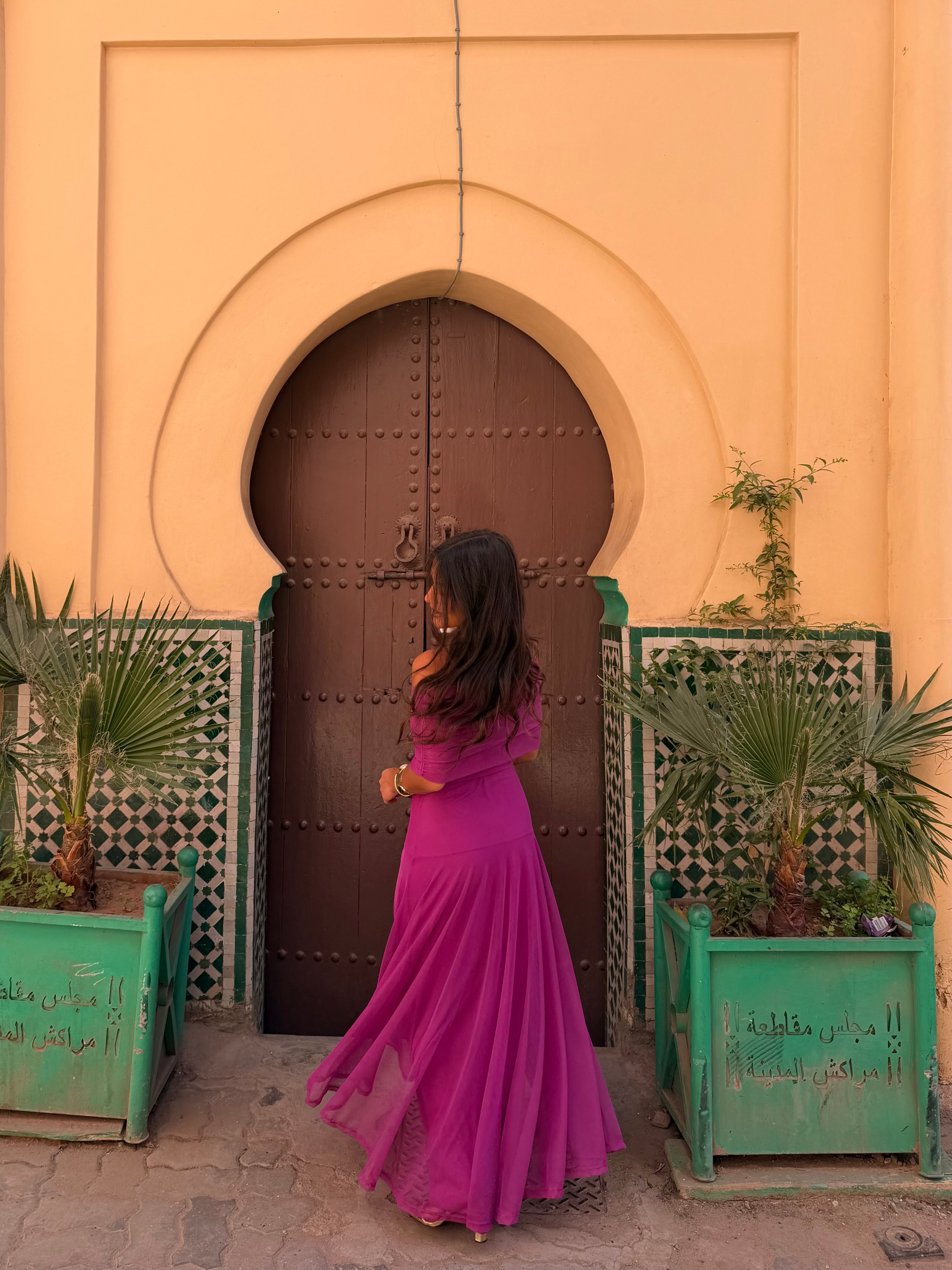 Vestido Toledo - Fucsia