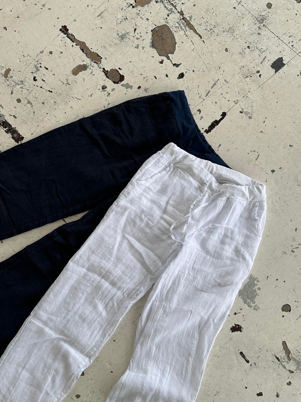 Pantalones de lino - Angela