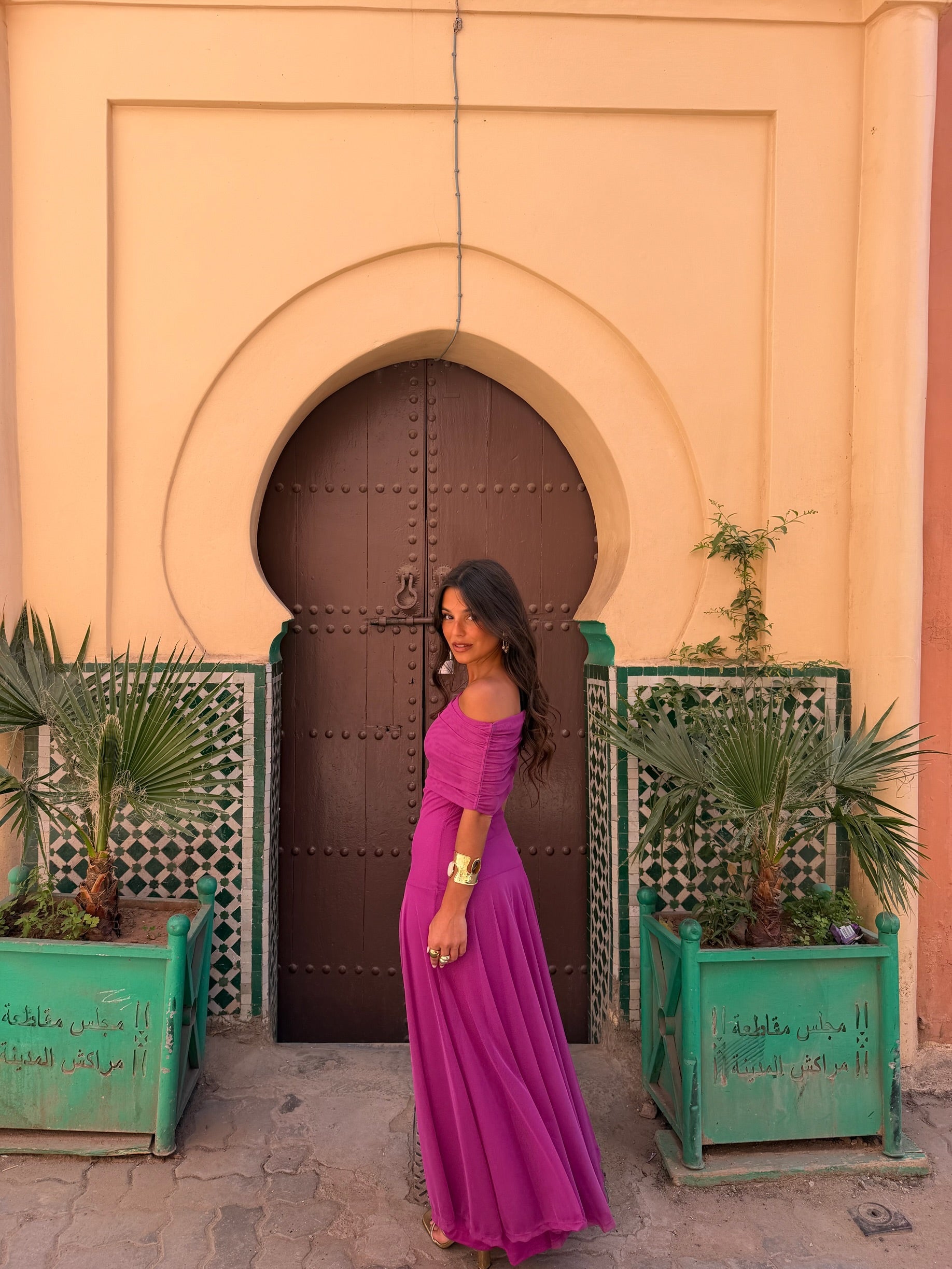 Vestido Toledo - Fucsia