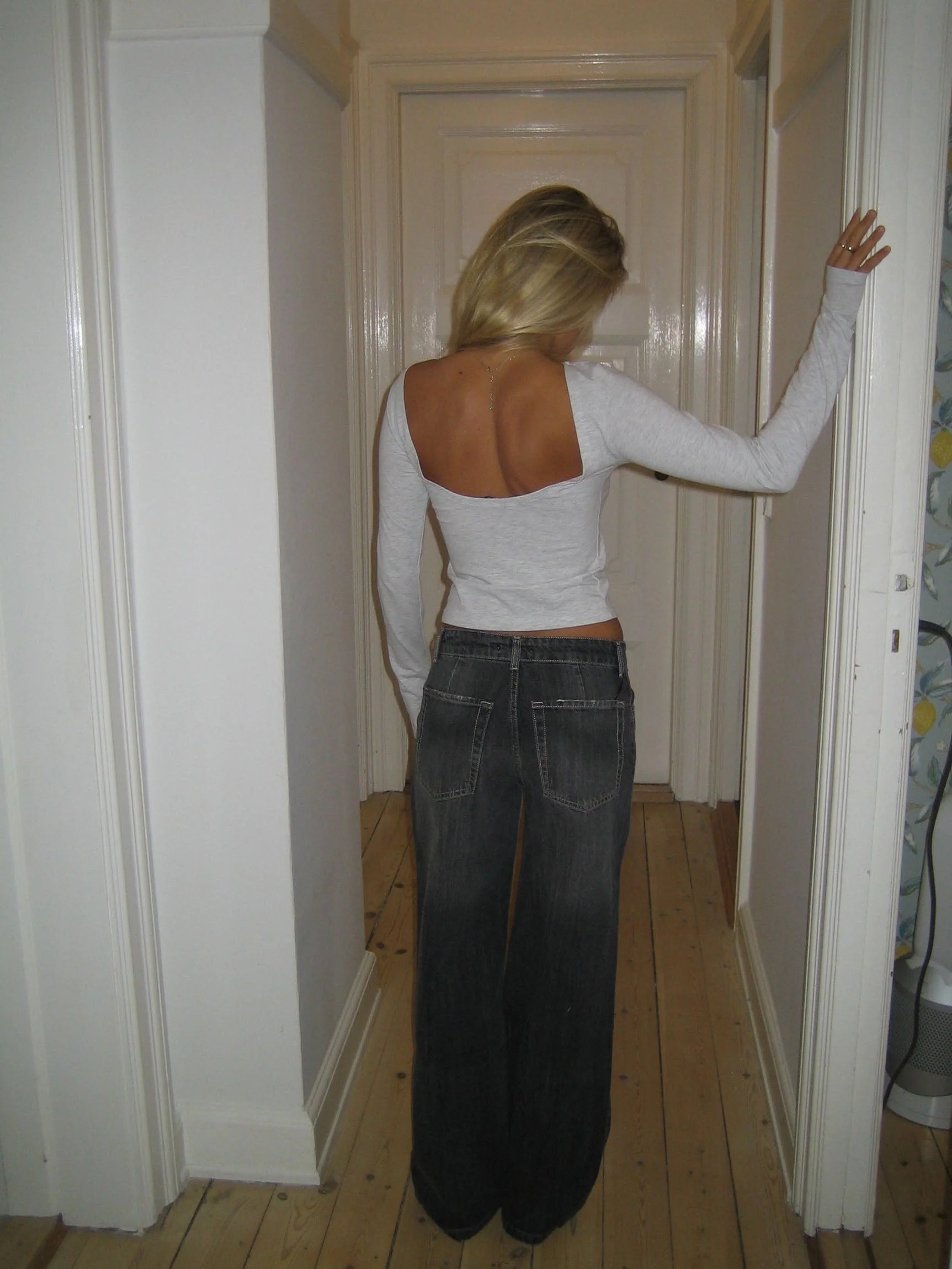 Blusa con espalda abierta - Olga