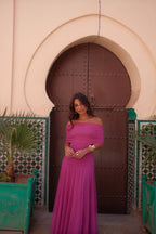 Vestido Toledo - Fucsia