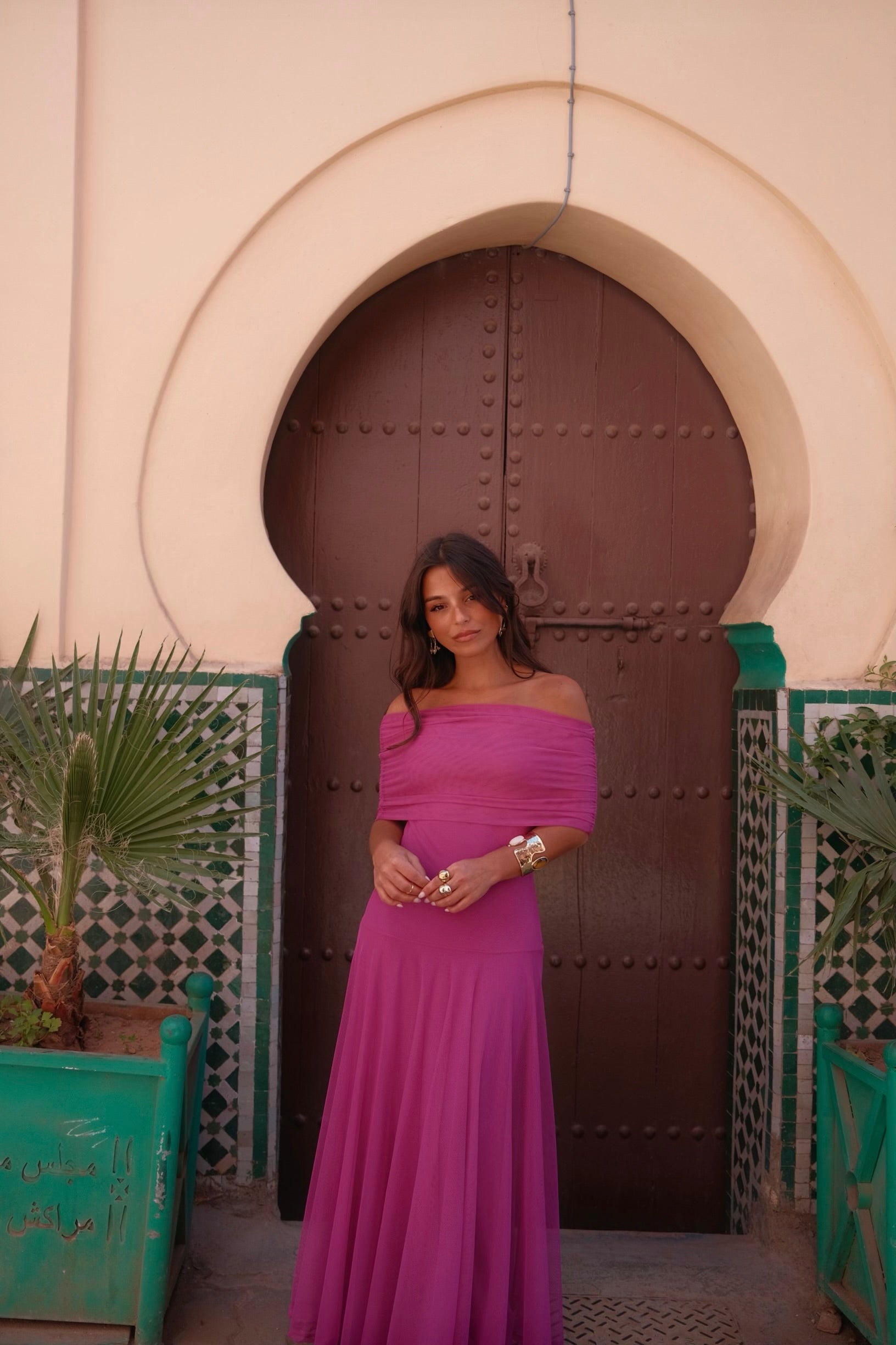 Vestido Toledo - Fucsia