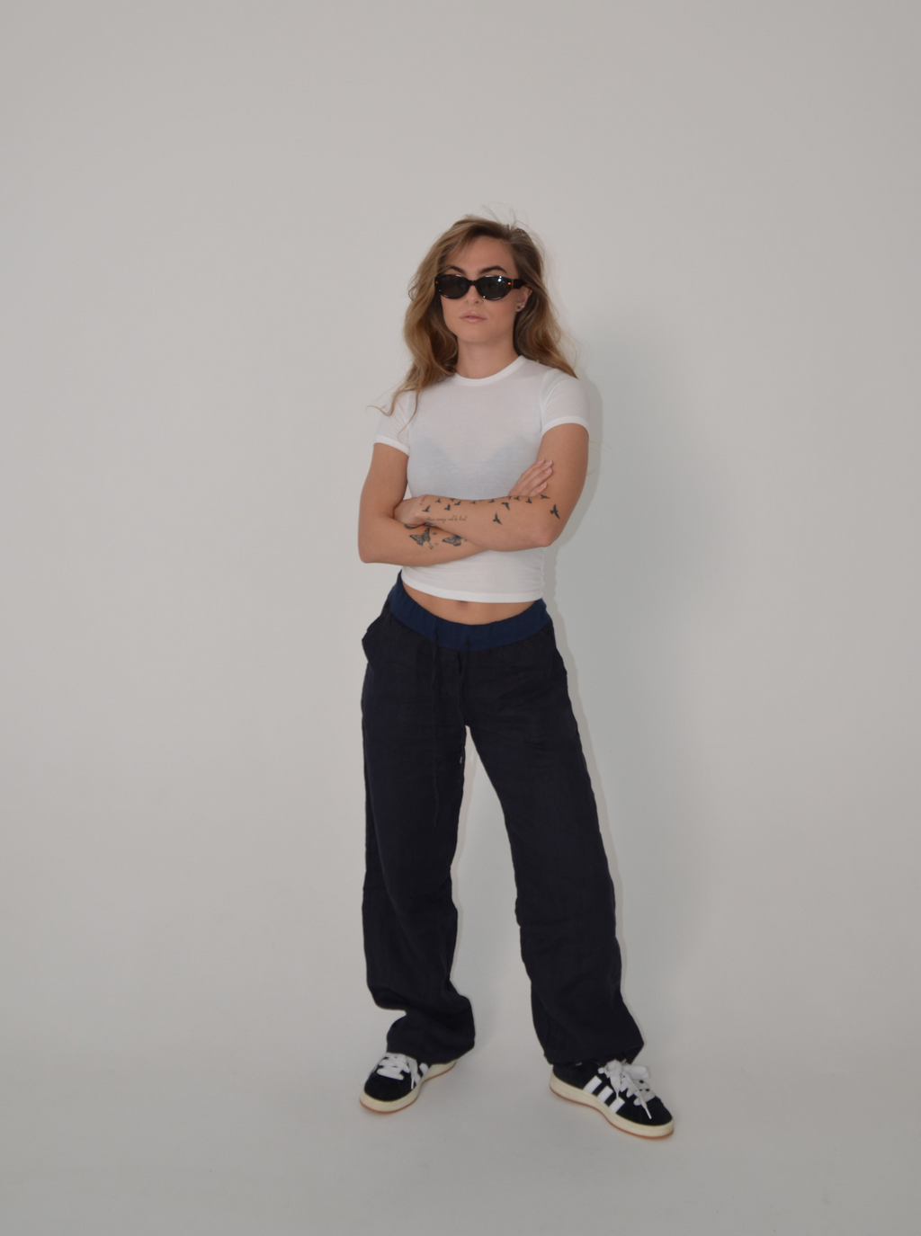 Pantalones de lino - Angela