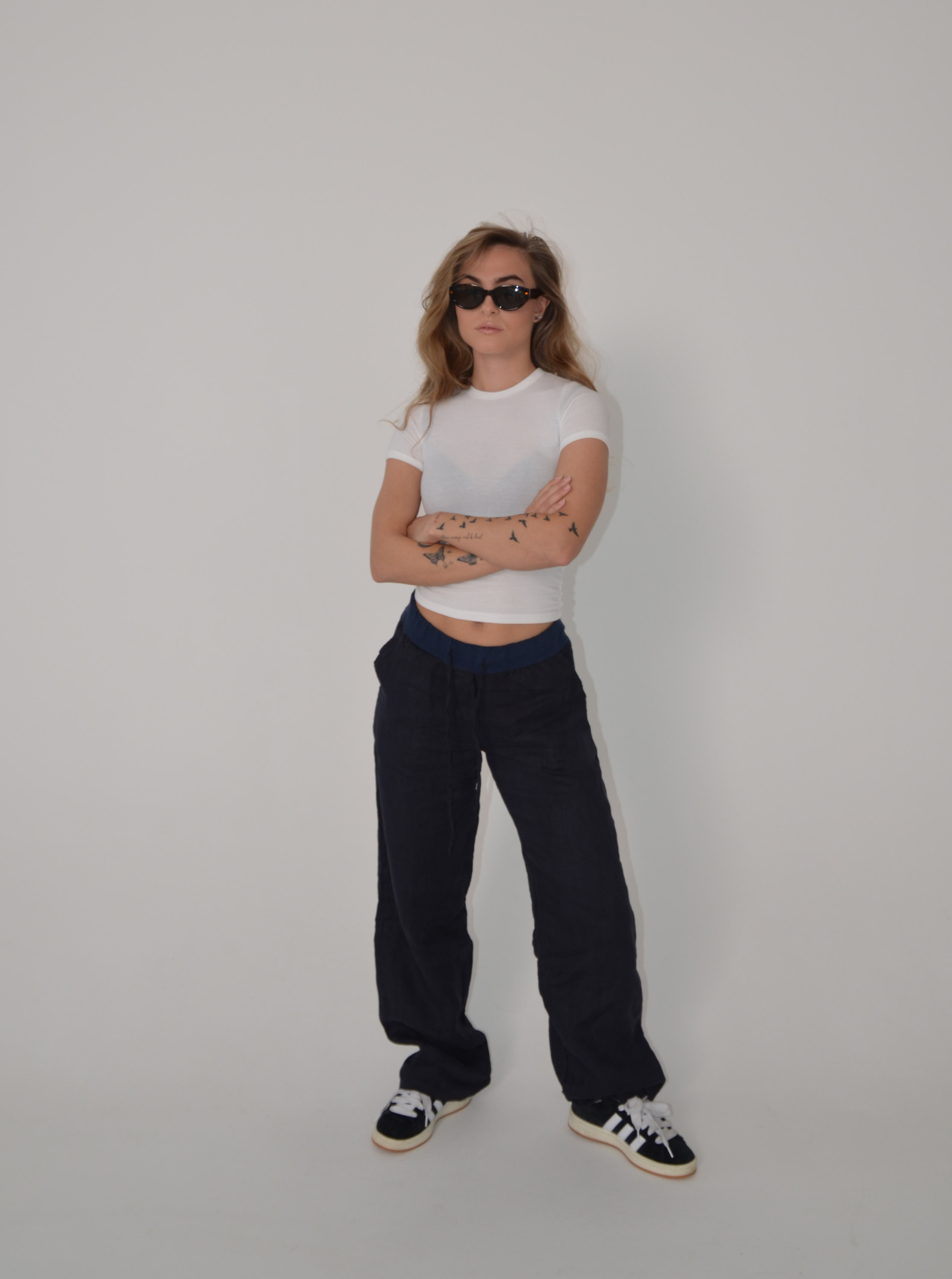Pantalones de lino - Angela