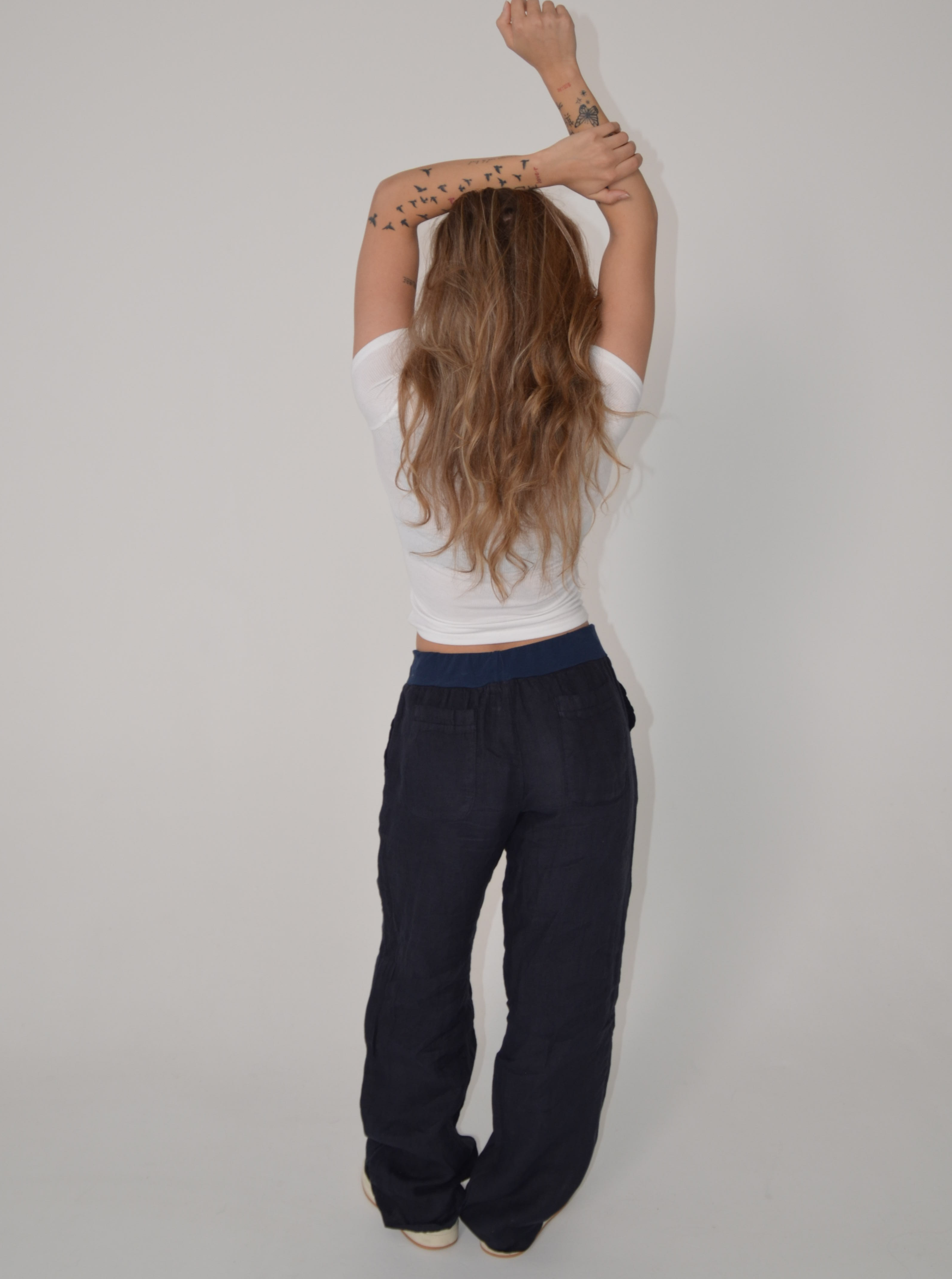Pantalones de lino - Angela