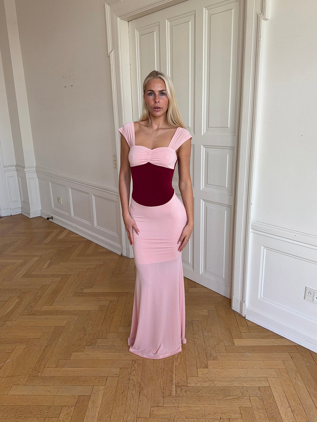 Vestido rosa - Claudia