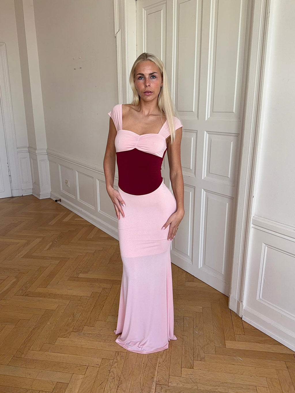 Vestido rosa - Claudia