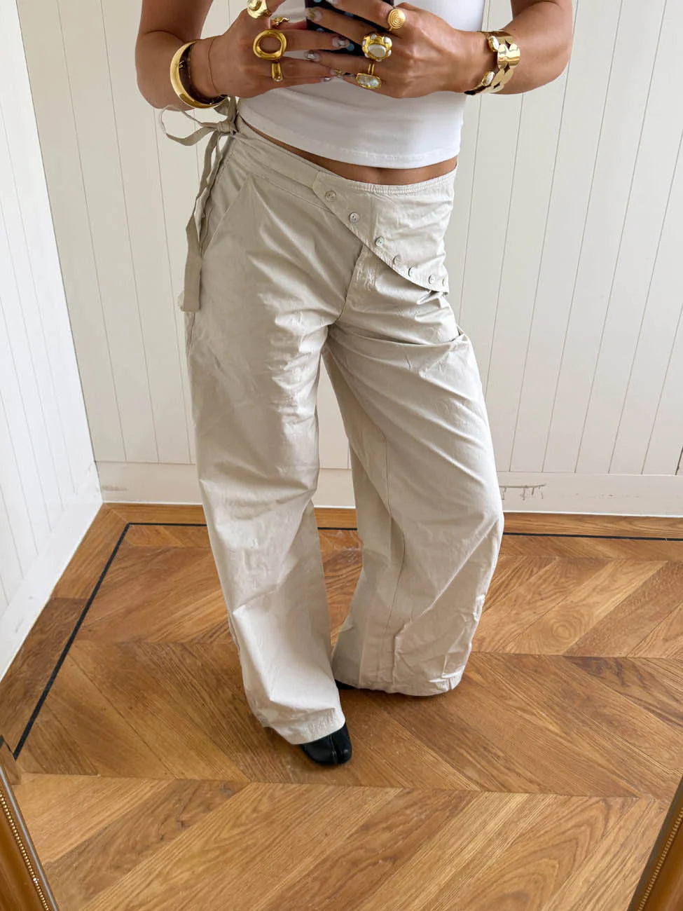Pantalones con detalles - Alejandra