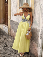 Vestido con escote V - Andrea