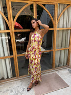 Vestido halter - Iris