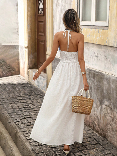 Vestido con escote V - Andrea