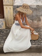 Vestido con escote V - Andrea
