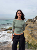 Blusa con espalda abierta - Olga
