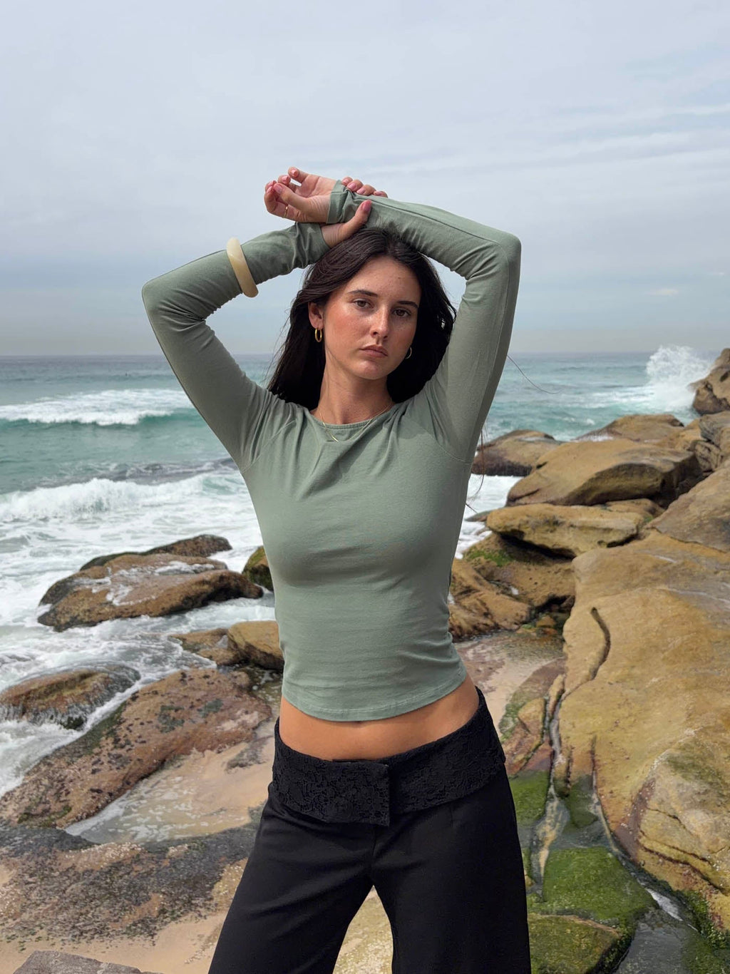 Blusa con espalda abierta - Olga
