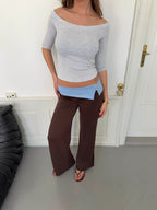 Pantalones con vuelta - Claudia