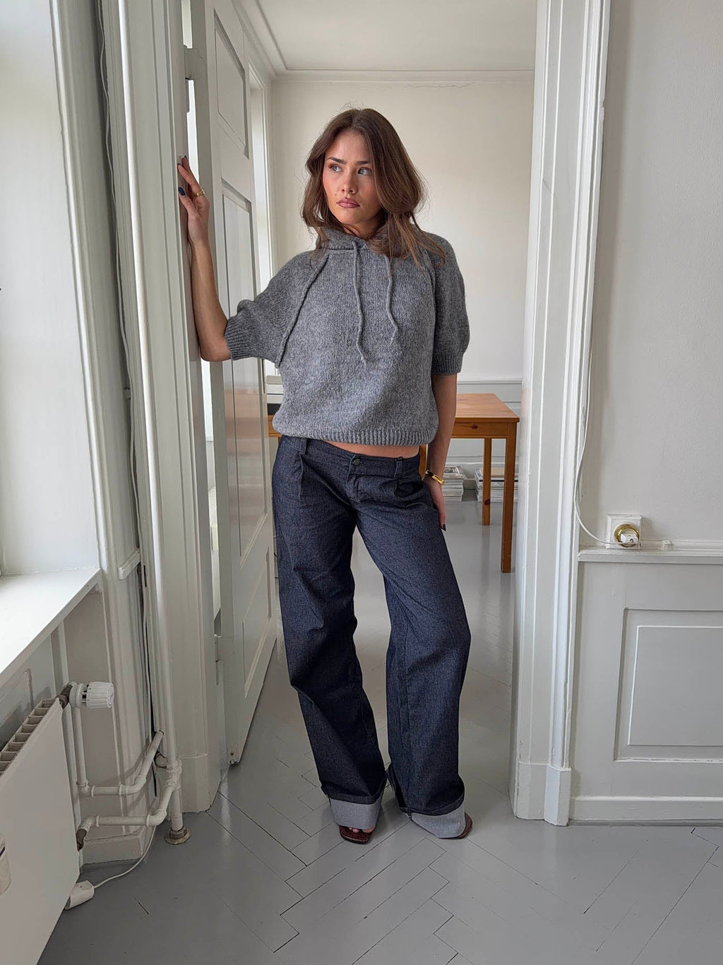Pantalones vaqueros con doblado - Casandra