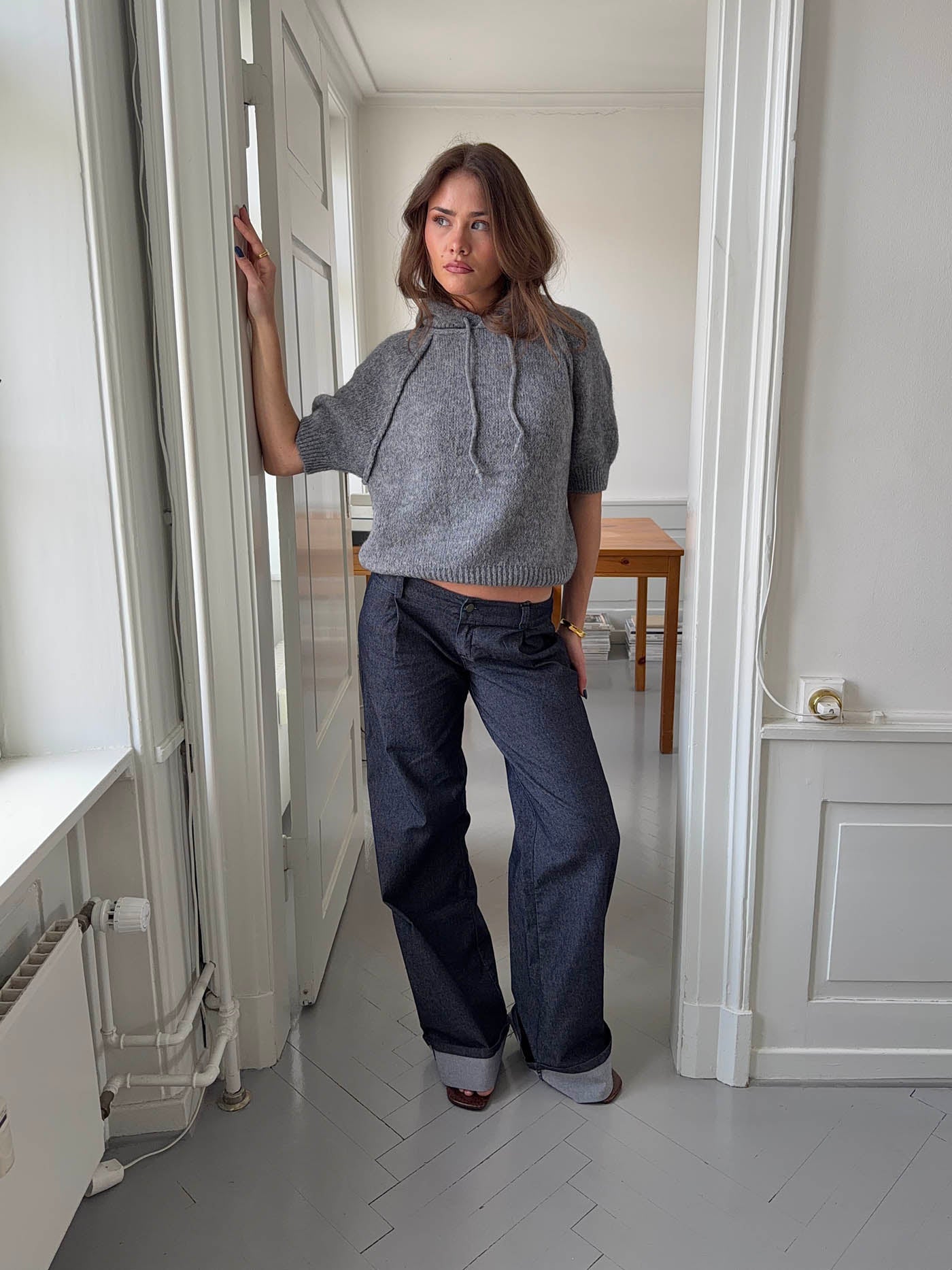 Pantalones vaqueros con doblado - Casandra