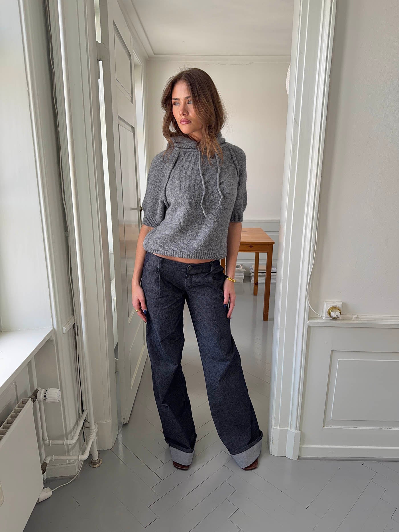 Pantalones vaqueros con doblado - Casandra