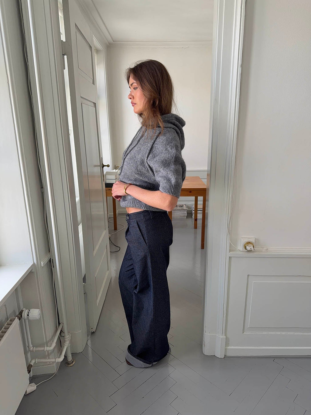 Pantalones vaqueros con doblado - Casandra