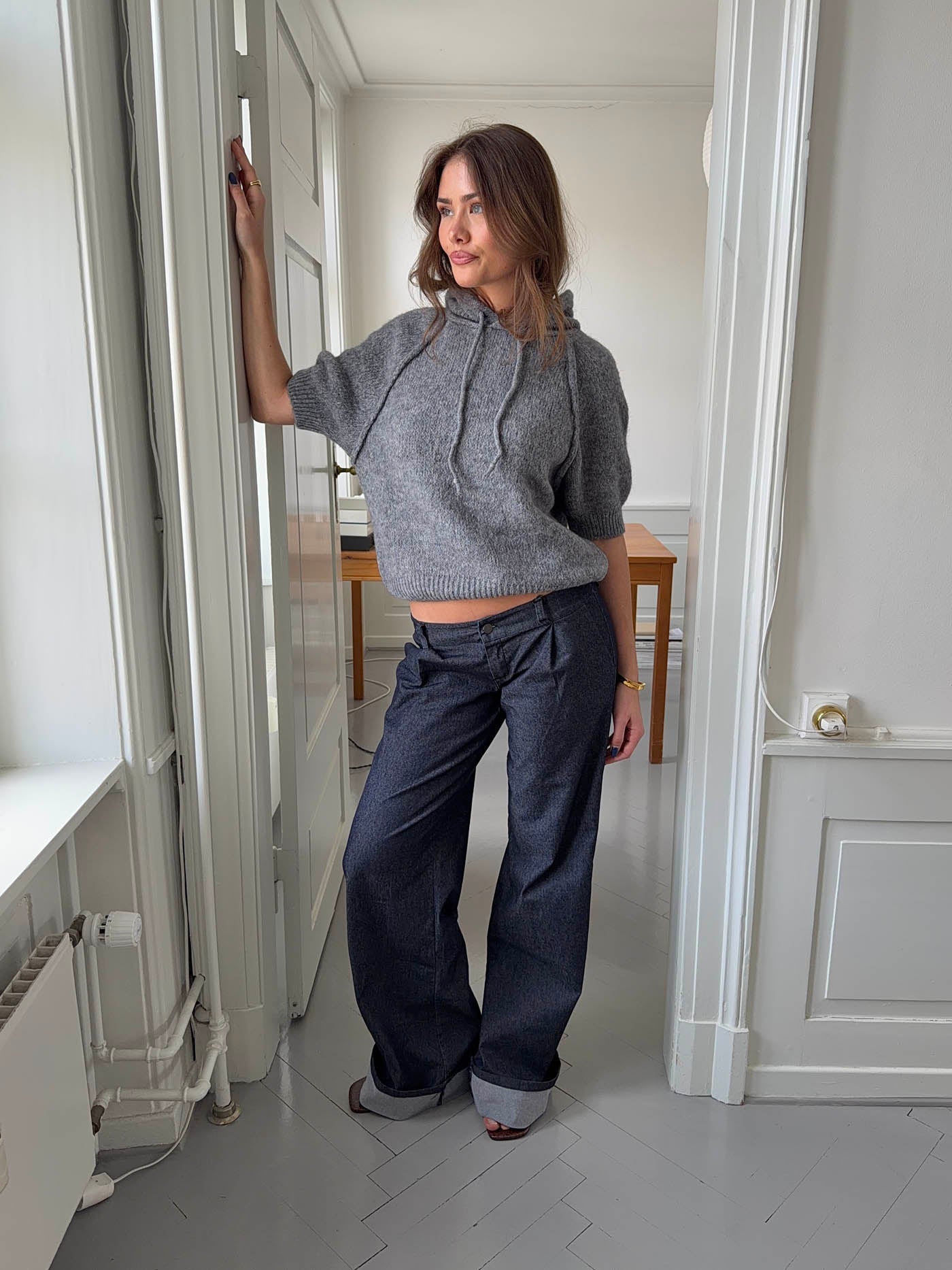 Pantalones vaqueros con doblado - Casandra