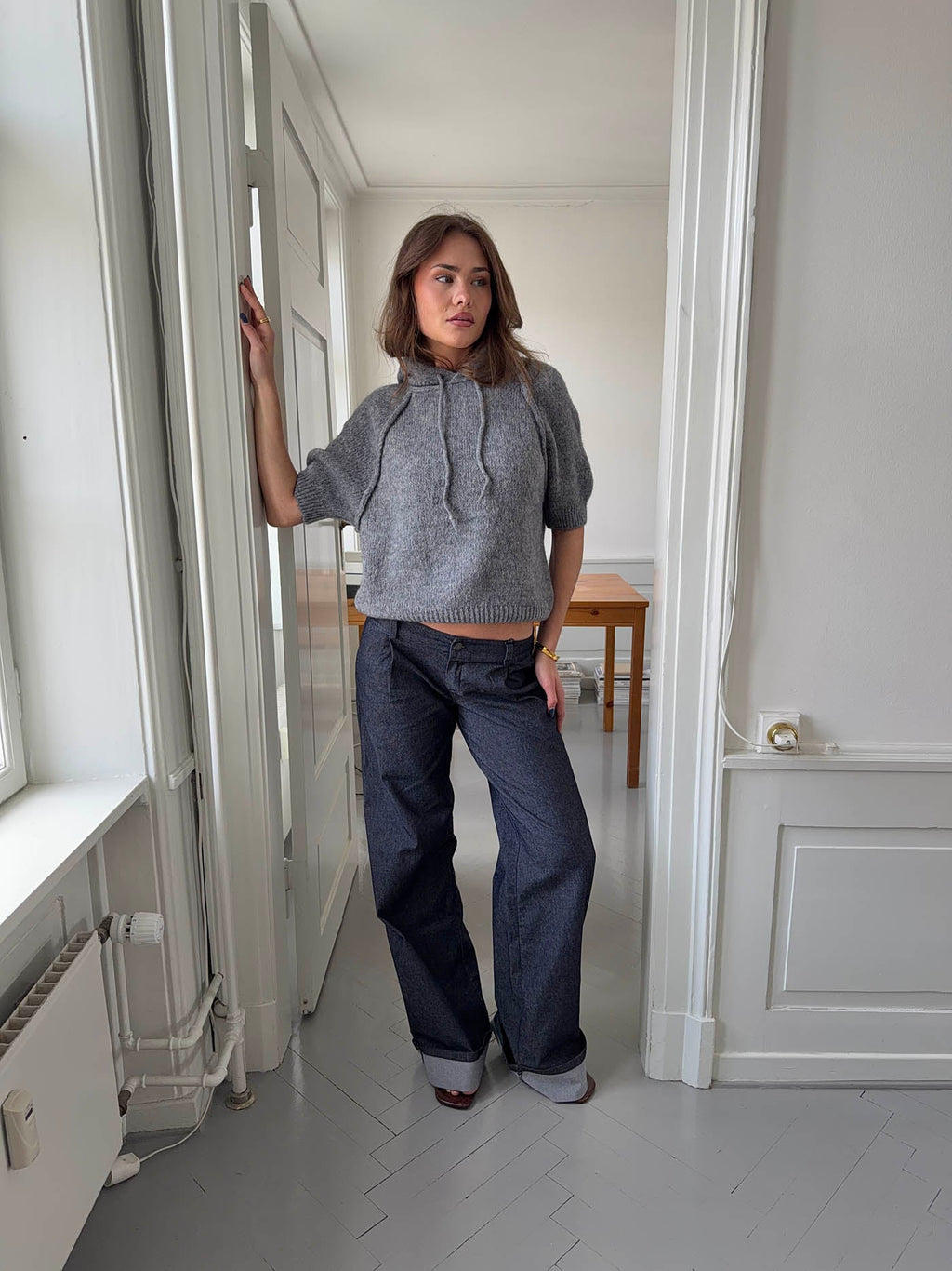 Pantalones vaqueros con doblado - Casandra