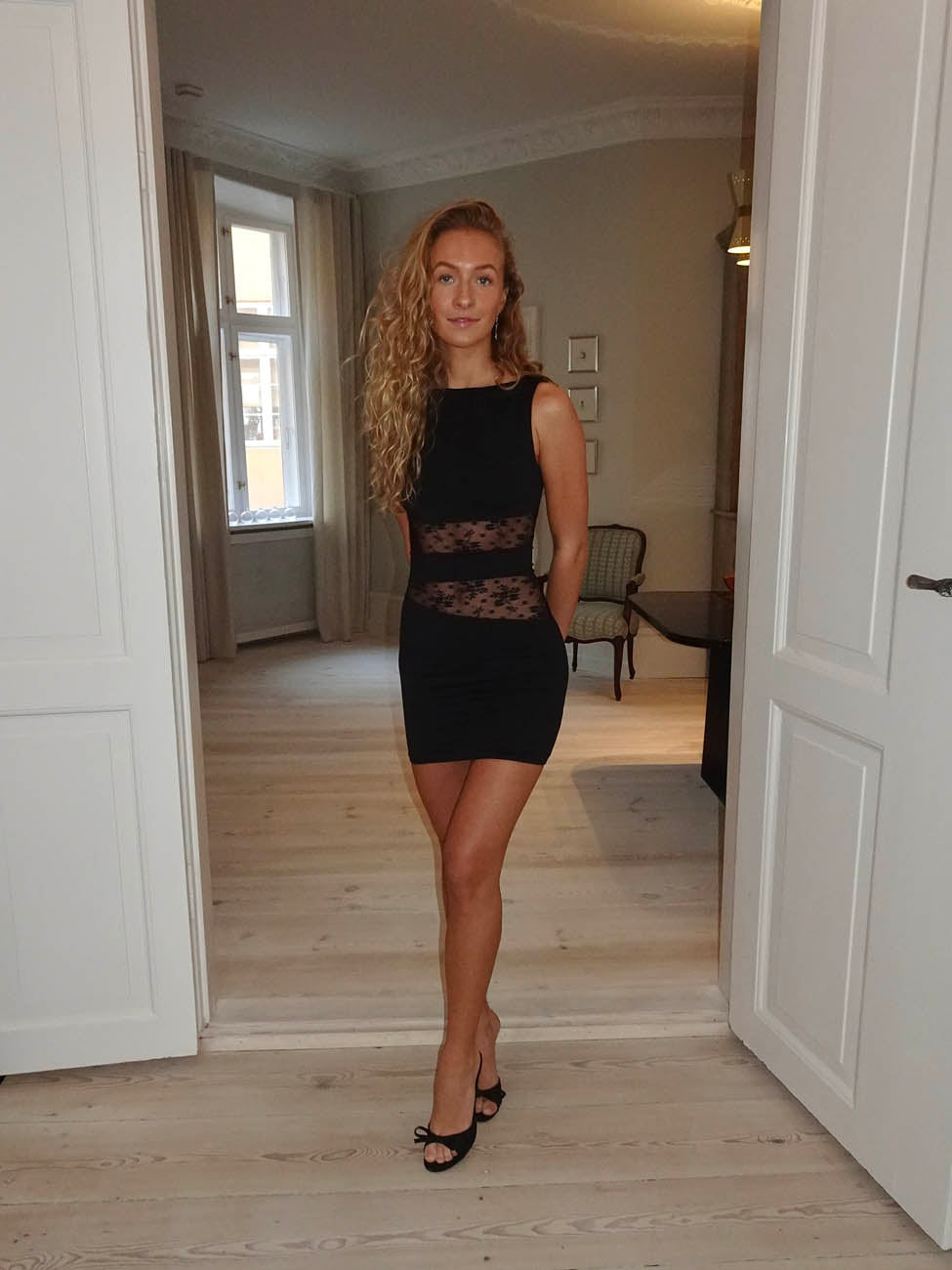Vestido con encaje - Natalia