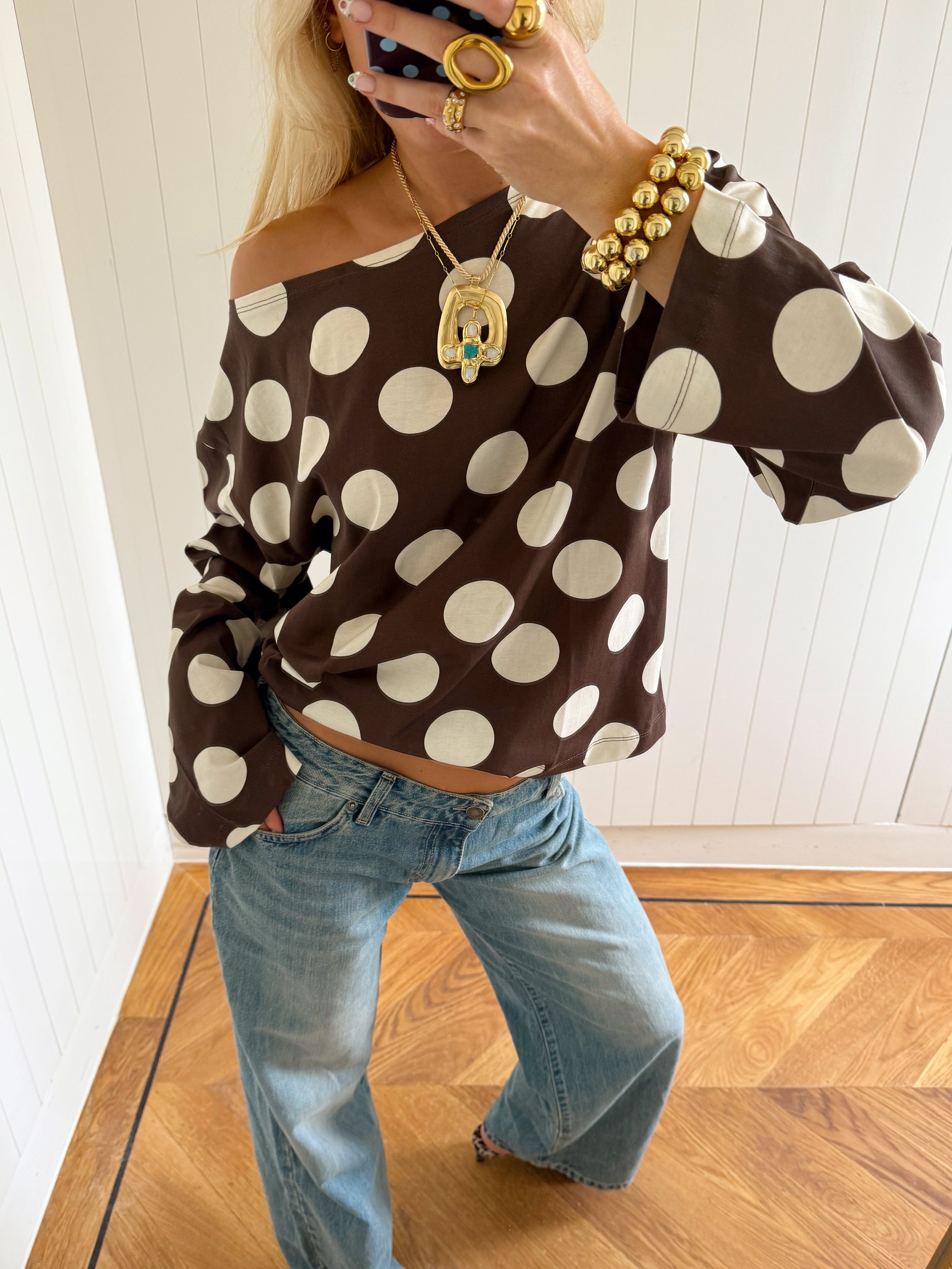 Blusa con lunares - Aitana