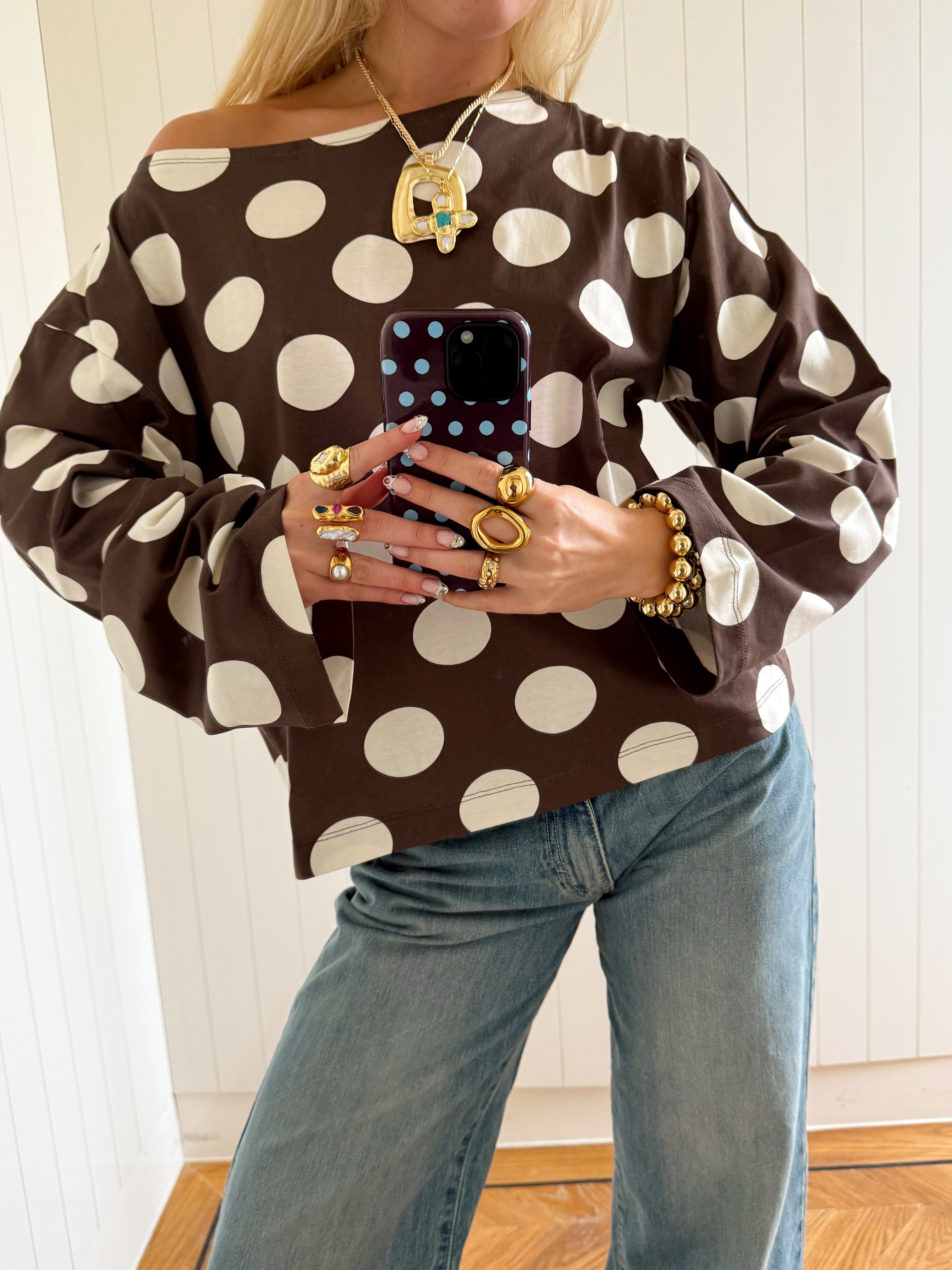 Blusa con lunares - Aitana
