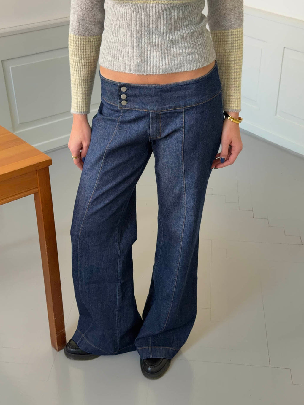 Pantalones vaqueros de talle bajo - Raquel