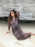 Vestido de verano leopardo - Lorena