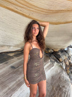 Vestido con perlas - Ainoa