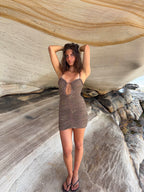 Vestido con perlas - Ainoa