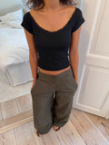 Camiseta con cuello abierto - Miriam
